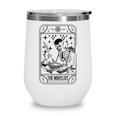 Writer Novelist Book Poetry Author Skeleton Tarot Card Wine Tumbler Writer Novelist Book Poetry Author Skeleton Tarot Card Wine Tumbler