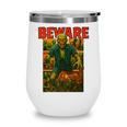Zombie Tee Horror Movie Poster Vintage Comic Book Graphic Premium Wine Tumbler