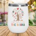 100 Days In The Books Reading Teacher Cute Book Lover Wine Tumbler