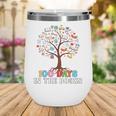 100 Days Of School 100th Day In The Books Reading Teacher Wine Tumbler