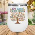 100 Days Of School 100 Days In The Books English Teacher Wine Tumbler