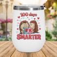 100 Days Smarter Shirt Cute Hedgehog Love Books School Tee Wine Tumbler 100 Days Smarter Shirt Cute Hedgehog Love Books School Tee Wine Tumbler