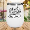 2nd Birthday Girl Chapter 2 Reading Book Lover 2 Year Old Wine Tumbler