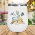 3 Bookish Quote I Am a Book Dragon Not a Worm Reading Book Wine Tumbler
