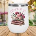 35th Birthday Chapter 35 Birthday Shirt Women Book Lover Wine Tumbler