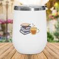 67 Read Every Night Quote For Book Lovers &Coffee Fans Wine Tumbler
