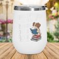 Abibliophobia Dog Book Lover Library Wine Tumbler Abibliophobia Dog Book Lover Library Wine Tumbler