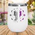 Ace Pride Book With Stars Moons And Magic Hand Wine Tumbler