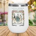 Alcott Little Women Characters Literature Book Illustration Wine Tumbler Alcott Little Women Characters Literature Book Illustration Wine Tumbler
