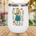 Alice In Wonderland Book Lover Lewis Carroll Rabbit Wine Tumbler Alice In Wonderland Book Lover Lewis Carroll Rabbit Wine Tumbler