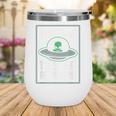 Alien Quote Take Me To Your Readers Sci-Fi Ufo Book Lover Wine Tumbler