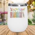 Applied Behavior Analysis Book Wildflower ABA RBT Therapist Premium Tri-Blend Wine Tumbler Applied Behavior Analysis Book Wildflower ABA RBT Therapist Premium Tri-Blend Wine Tumbler