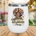 Big Cancer Energy Woman Camo Zodiac Book Teacher Wine Tumbler