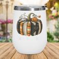 Boo-Kmarked Fall Pumpkin Books Halloween Teacher Teaching Wine Tumbler Boo-Kmarked Fall Pumpkin Books Halloween Teacher Teaching Wine Tumbler