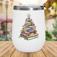 Book Christmas Tree Teacher Book Lover Crew Neck Modern Classic Christmas Small Short Sleeve -Adults -Kids Wine Tumbler Book Christmas Tree Teacher Book Lover Crew Neck Modern Classic Christmas Small Short Sleeve -Adults -Kids Wine Tumbler