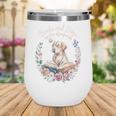 Book And Dog Lover Reading Humor Librarian Wine Tumbler Book And Dog Lover Reading Humor Librarian Wine Tumbler