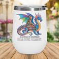Be a Book Dragon Reading Wine Tumbler