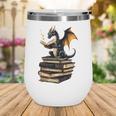 Book Dragon Wine Tumbler Book Dragon Wine Tumbler