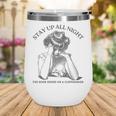 The Book Ended On a Cliffhanger Cute Book Lover Teach Wine Tumbler