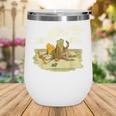 Book Frog Toad Vintage Book Frog Book Frog Reading Book Wine Tumbler