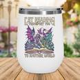 Book Lover Dragon Reading Transport You To Another World Wine Tumbler