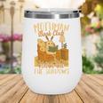 Book Lover Moth Mothman Book Club Reading Into Shadows Wine Tumbler