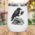 Book Raven Vintage Dark Academia Literature Reading Wine Tumbler Book Raven Vintage Dark Academia Literature Reading Wine Tumbler