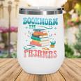 Book Reader Librarian Bookworm In Pajamas Book And Pajama Wine Tumbler