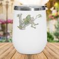 Book Shirt Frog Toad Vintage Book Frog Wine Tumbler