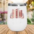 All Booked For Valentines Book Lovers Hearts Wine Tumbler