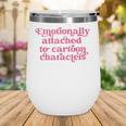 Bookish Galentines Day Valentine Book Club Matching Reader Wine Tumbler