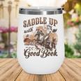 Bookish Retro Western Cowgirl Texas Book Lover Novel Reader Wine Tumbler Bookish Retro Western Cowgirl Texas Book Lover Novel Reader Wine Tumbler