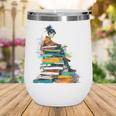 Books Abstract Artist Women Art Painting Books Wine Tumbler Books Abstract Artist Women Art Painting Books Wine Tumbler