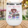 Books Coffee Yarn Lover My Favorite Things Wine Tumbler