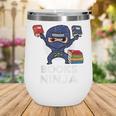 Books Ninja Read Reading Librarian Book Toddler Boys Kids Wine Tumbler