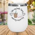 I Like My Books Spicy And My Coffee Icy Books Booktok Wine Tumbler