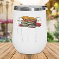Bookworm Art For Men Women Book Reading Lover Bookish Wine Tumbler
