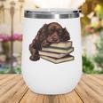 Boykin Spaniel Books Dog Breed Graphic Wine Tumbler