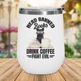 Cat I Read Banned Books Shirt Bookworm Avid Reader For Men Women Kids Wine Tumbler