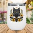 Cat For Women Book Lover Cute Cat And Book Wine Tumbler Cat For Women Book Lover Cute Cat And Book Wine Tumbler