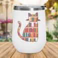 Cats Reading Books Librarian Library Readers Wine Tumbler