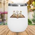 Chapter 21 Years Old 21st Birthday Wildflower Book Lover Premium Tri-Blend Wine Tumbler