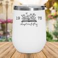 Chapter Fifty 50 Cute 50th 1975 Birthday Book Lovers Wine Tumbler Chapter Fifty 50 Cute 50th 1975 Birthday Book Lovers Wine Tumbler