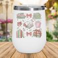Christmas Book Lover Reading Reader Men Women Kids Xmas Wine Tumbler Christmas Book Lover Reading Reader Men Women Kids Xmas Wine Tumbler