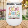 Color Our World Book Reading Program 2026 Summer Wine Tumbler