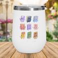 Cool Kids Read Books Apparel Wine Tumbler