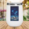 Cosmic Botanical Book Lover Reading Wine Tumbler Cosmic Botanical Book Lover Reading Wine Tumbler