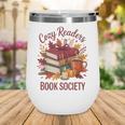 Cozy Readers Book Society Fall Autumn Floral Pumpkin Season Wine Tumbler Cozy Readers Book Society Fall Autumn Floral Pumpkin Season Wine Tumbler