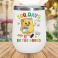 Cute 100 Days In The Books Groovy Boy Girl Teacher Wine Tumbler