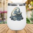Cute Manatee Reading Book Bookworm Readers Manatee Lover Wine Tumbler Cute Manatee Reading Book Bookworm Readers Manatee Lover Wine Tumbler